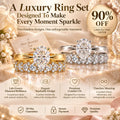 A Timeless Diamond Ring Stack Designed To Celebrate Your Forever Moments-Last Day Sale-90% OFF🔥