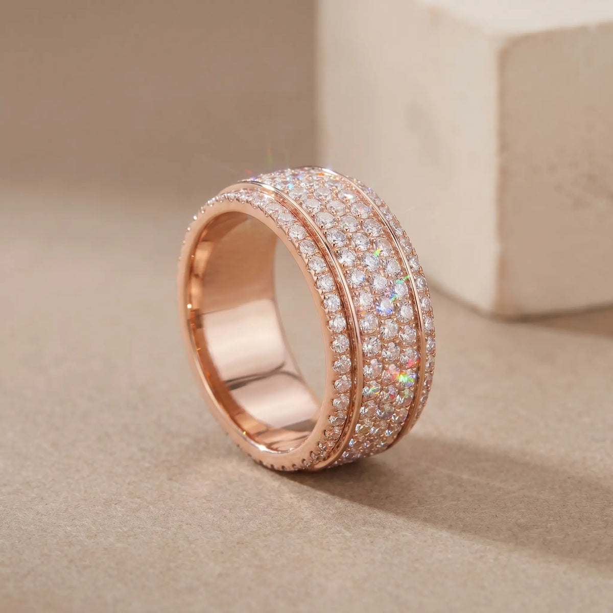 The Viral 18K Artisan Mindfulness Spinner Ring | Whisper-Quiet Elegance, Zero Green Fingers & A $10,000 Look | Last Day Sale-90% OFF🔥